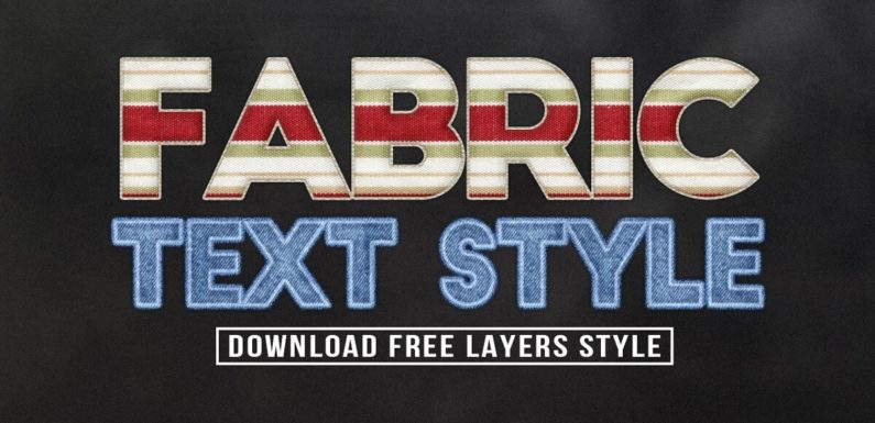 Fabric Styles For Photoshop Download Free Vol#15