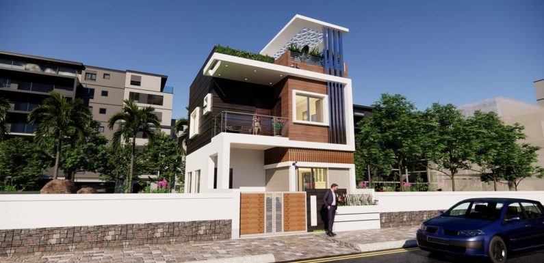 Small Space House Design 20×30 Feet With Car Parking Complete Details